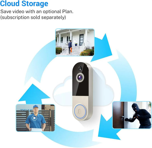 1080p Wireless Video Doorbell Camera