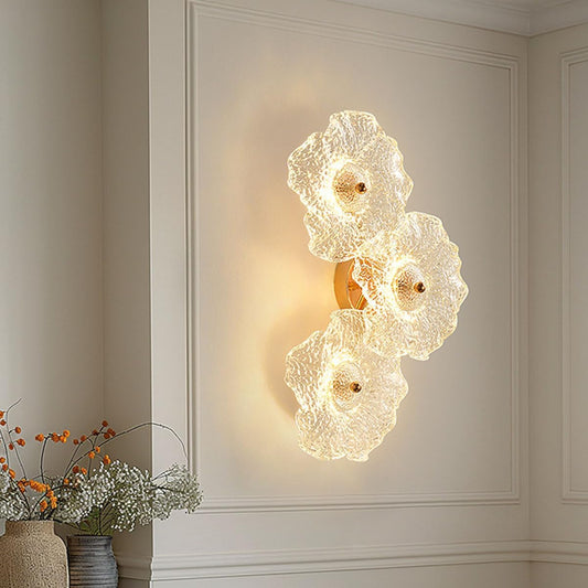 Luxury Floral Wall Lamp
